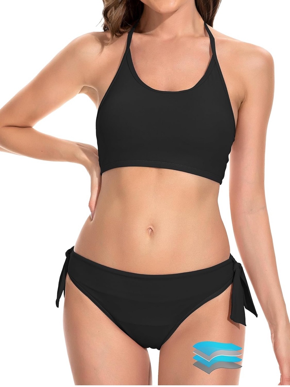 Beautikini Swimwear for Teens Two Piece Menstrual Leakproof M- 1131-8(4)